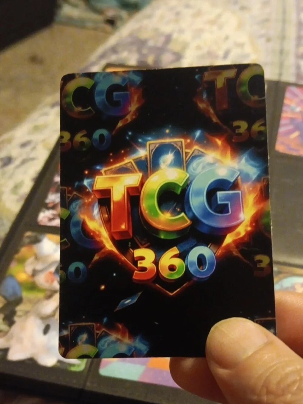 Jigglypuff & Snorlax Holographic Pokemon Card Art